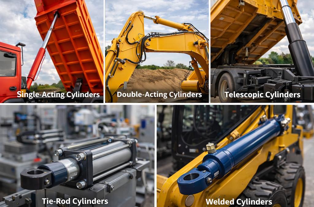 Types of Hydraulic Cylinders and Their Applications