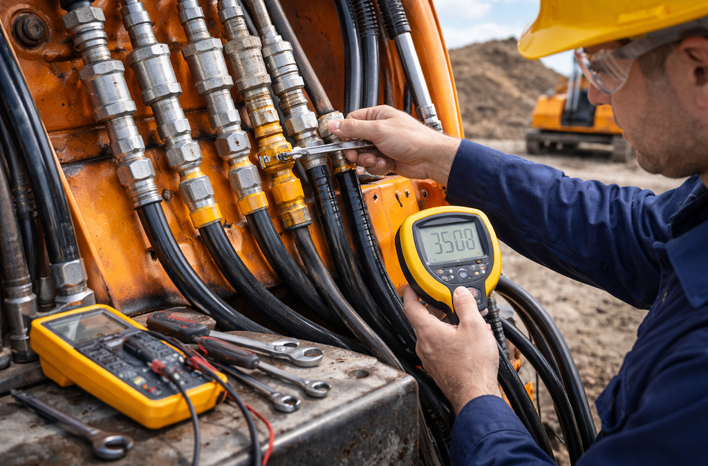 Troubleshooting hydraulic system problems