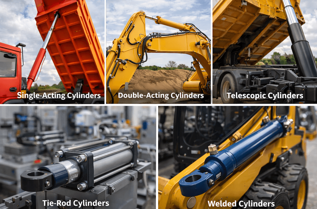 Types of Hydraulic Cylinders and Their Applications