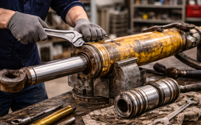 How to Disassemble a Hydraulic Cylinder​ Safely and Efficiently