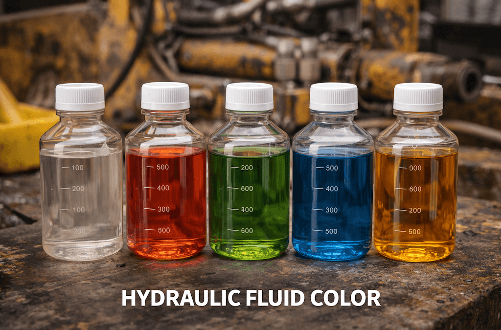 hydraulic fluid color