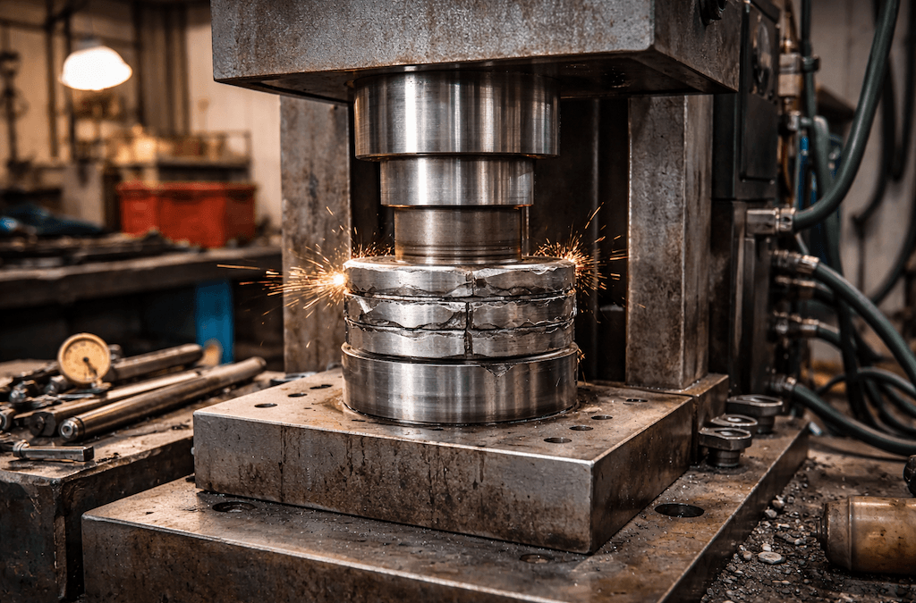 what is a hydraulic press used for​