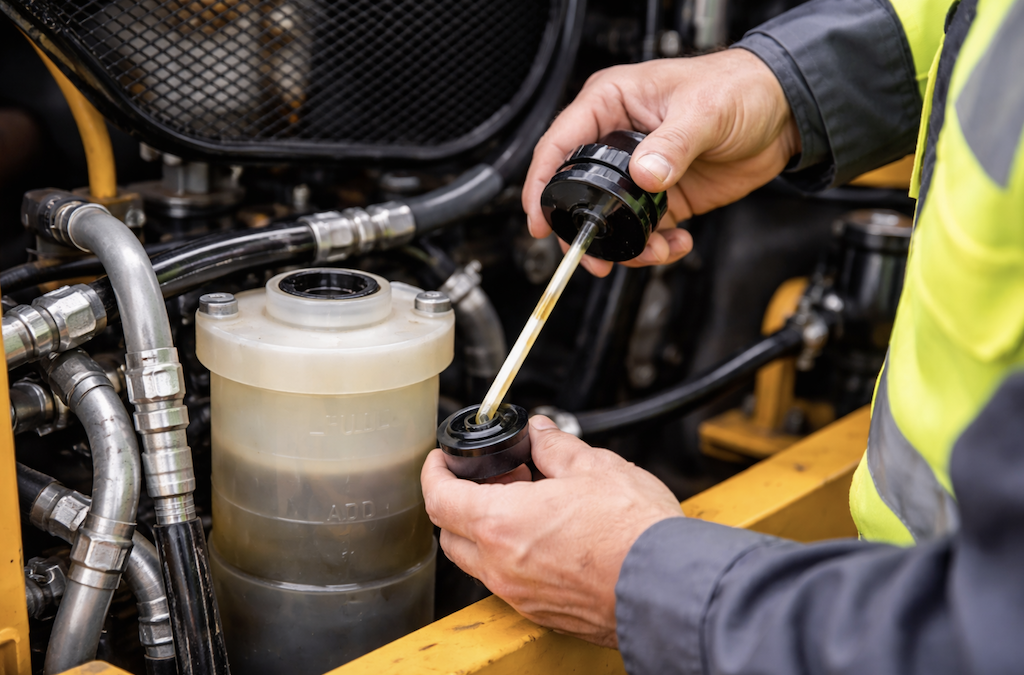 How to Check Hydraulic Fluid Level​s Properly