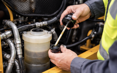 How to Check Hydraulic Fluid Level​s Properly