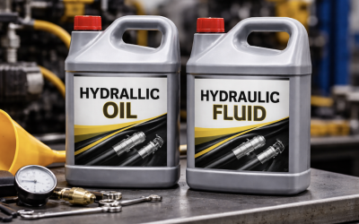 Is Hydraulic Oil the Same as Hydraulic Fluid​?