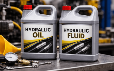 Is Hydraulic Oil the Same as Hydraulic Fluid​?