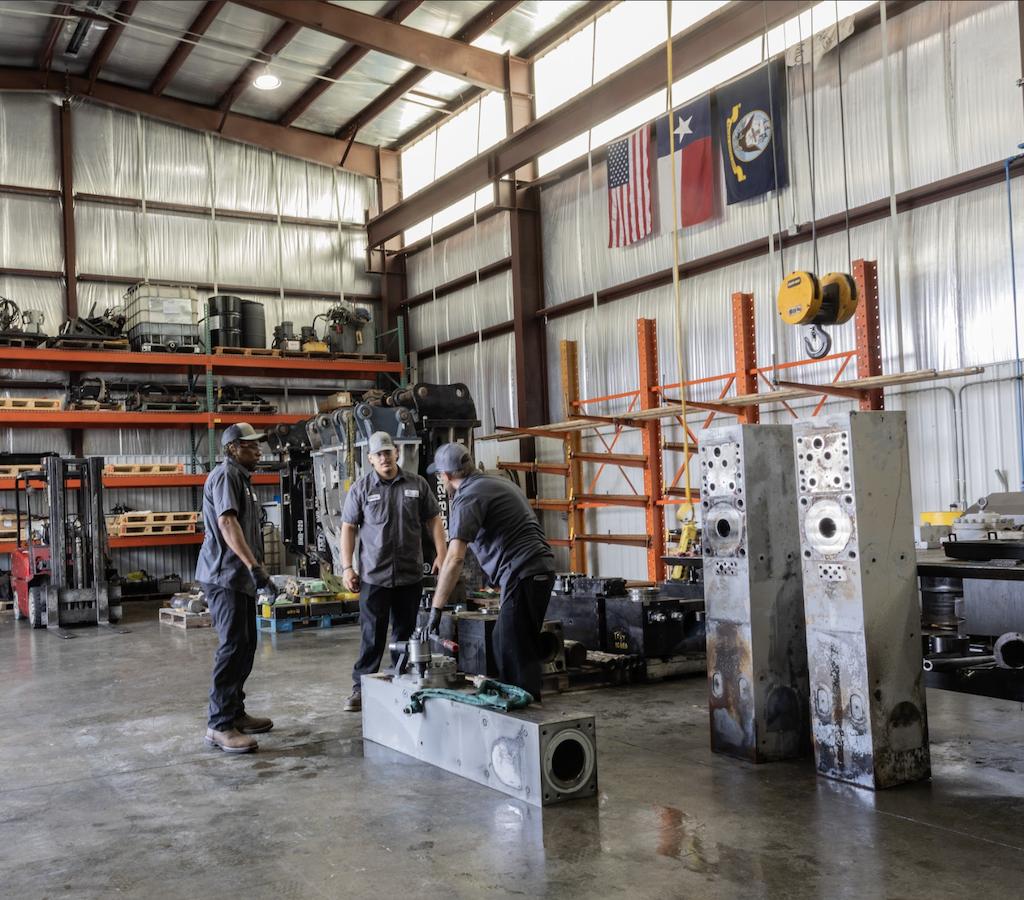 Coastal hydraulic control valve repair service