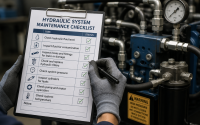 Hydraulic System Maintenance Checklist