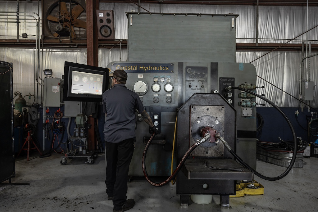 Repairs for a hydraulic motor 