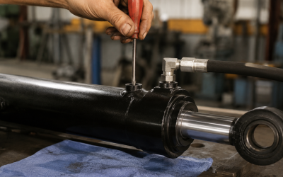 How to Bleed a Hydraulic Cylinder Without a Bleeder Valve​