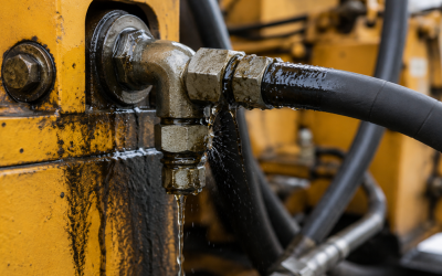 How to Repair a Hydraulic Hose Leak at a Fitting or Joint