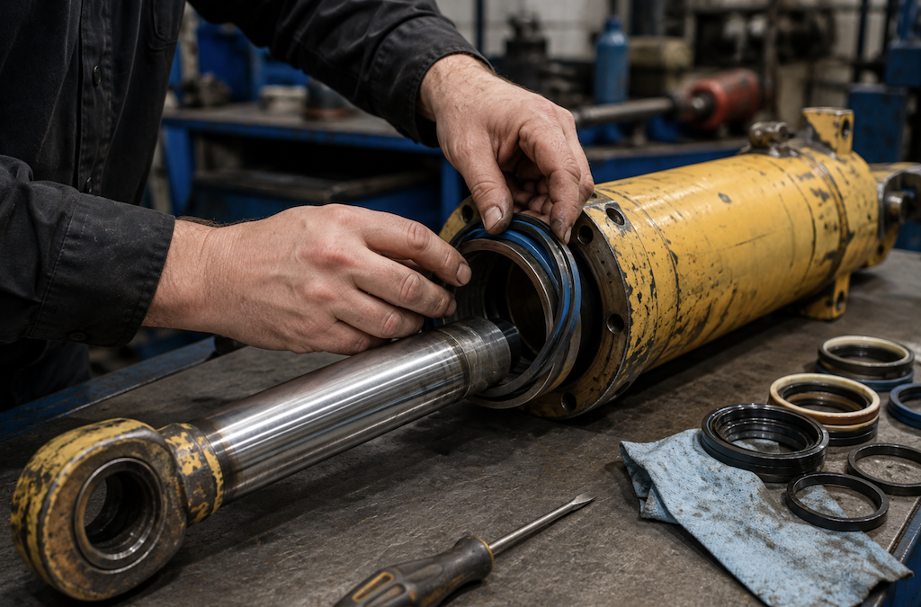 Replacing a Seal on a Hydraulic Cylinder​